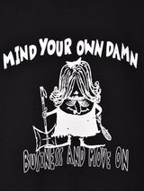 【2色展開】 プリント ロングスリーブTシャツ「Witch」