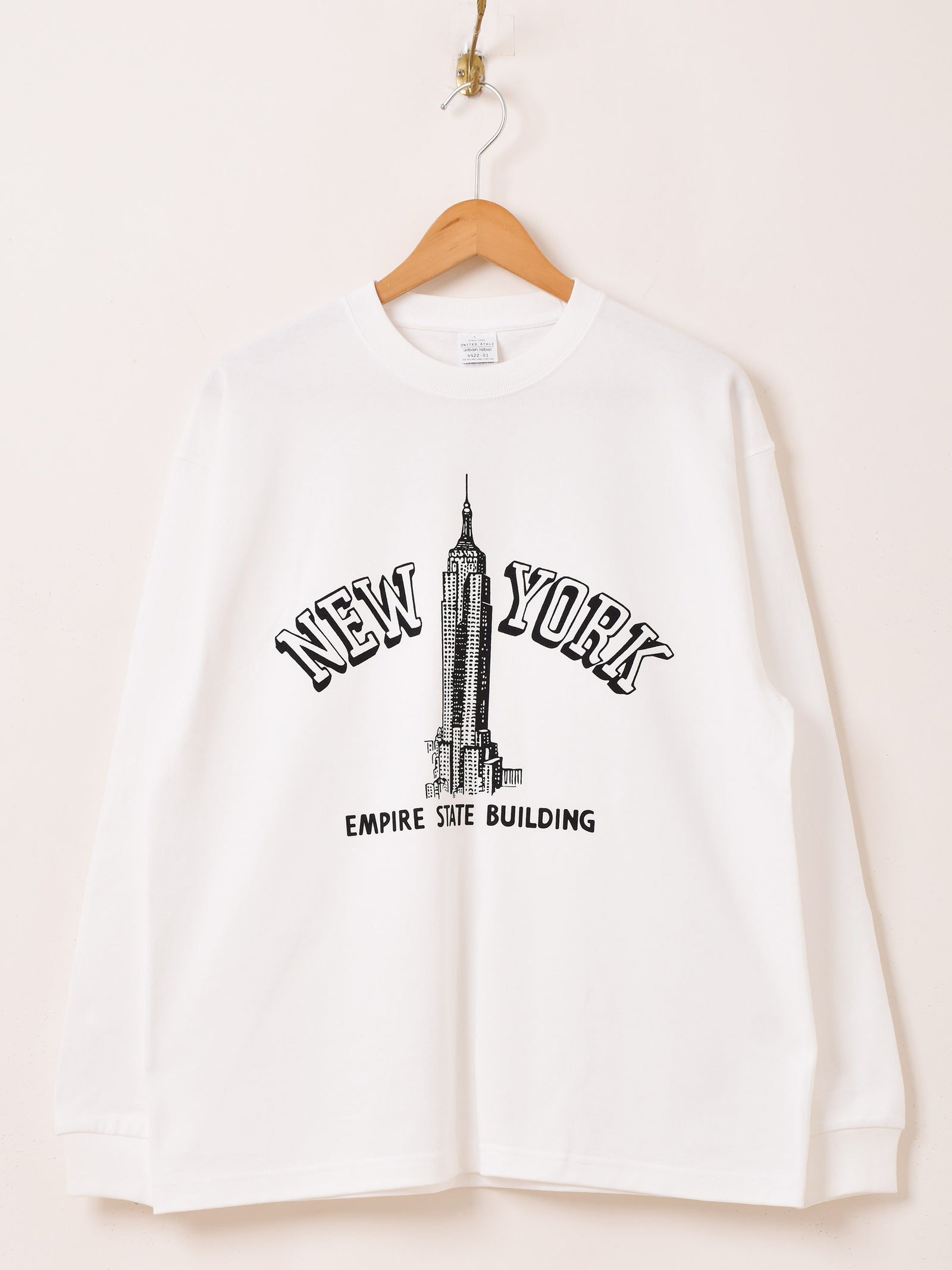 2色展開】 プリント ロングスリーブTシャツ「NEW YORK」 – 古着屋Top