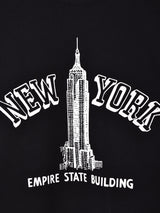 【2色展開】 プリント ロングスリーブTシャツ「NEW YORK」