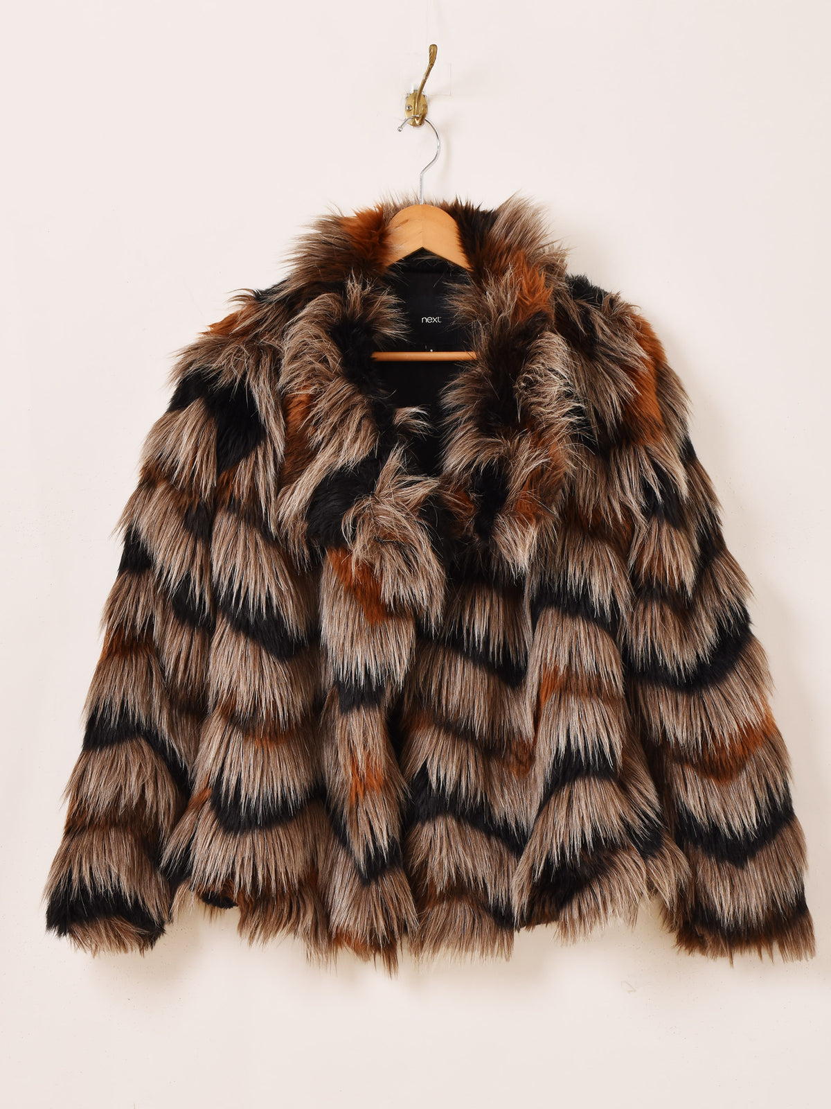 ファー ジャケット コート 古着 秋冬 メンズ ファーコート 毛皮コート 防寒防風 ショート丈