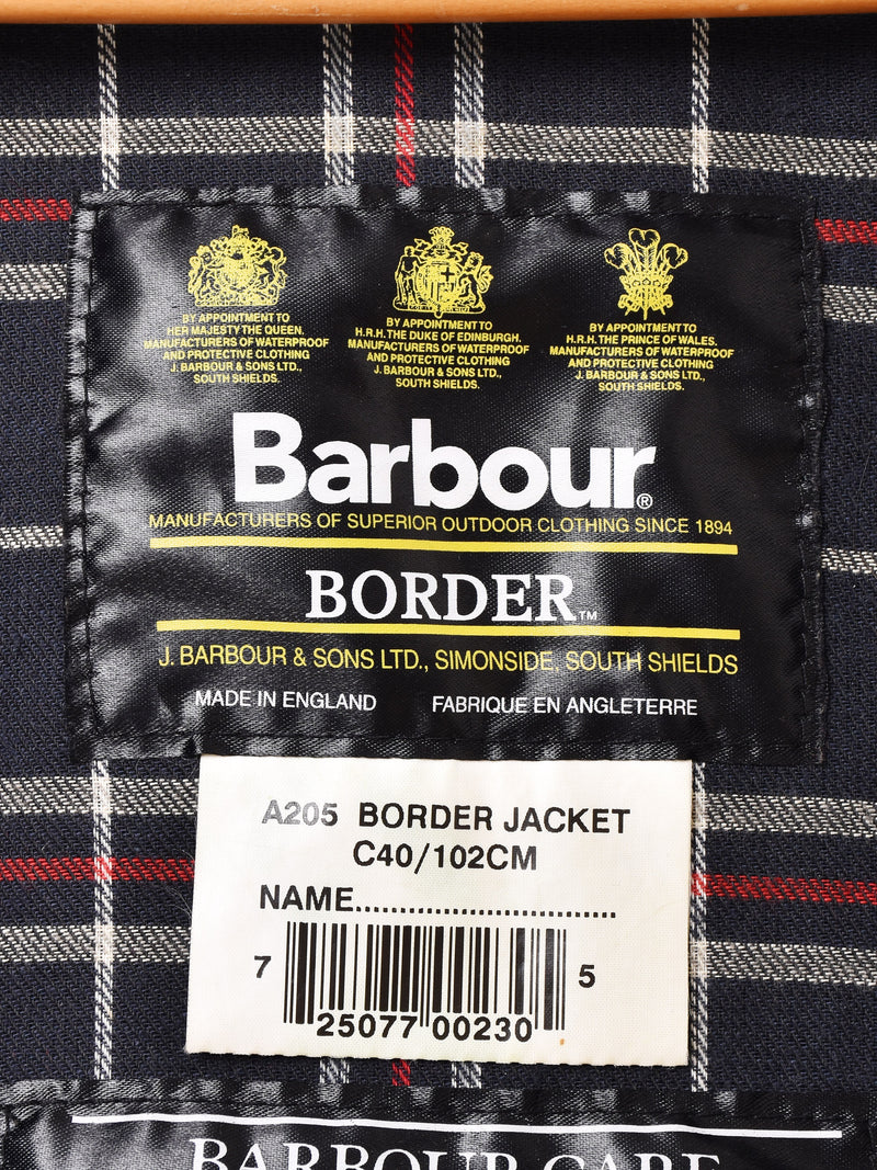 1998's Barbour ”BORDER” Waxed Jacket