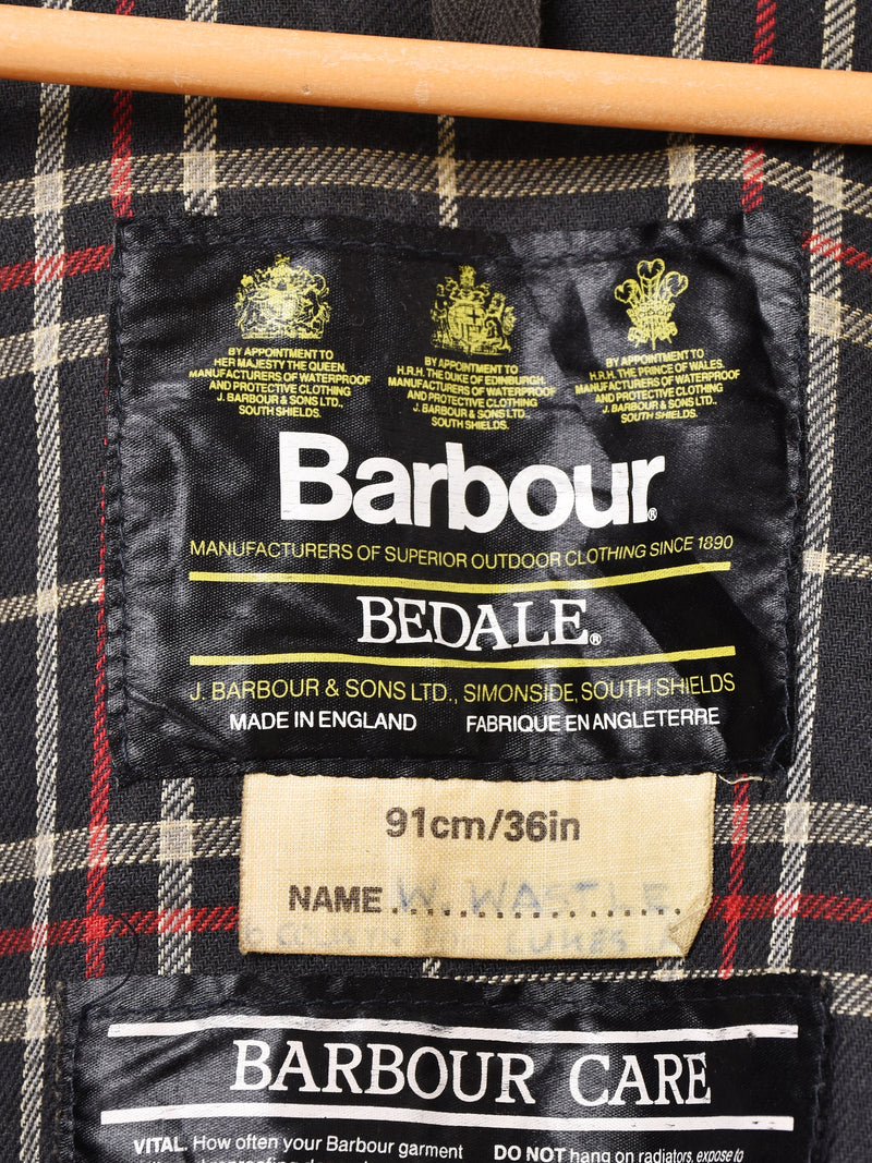 1988’s Barbour ”BEDALE" Waxed Jacket