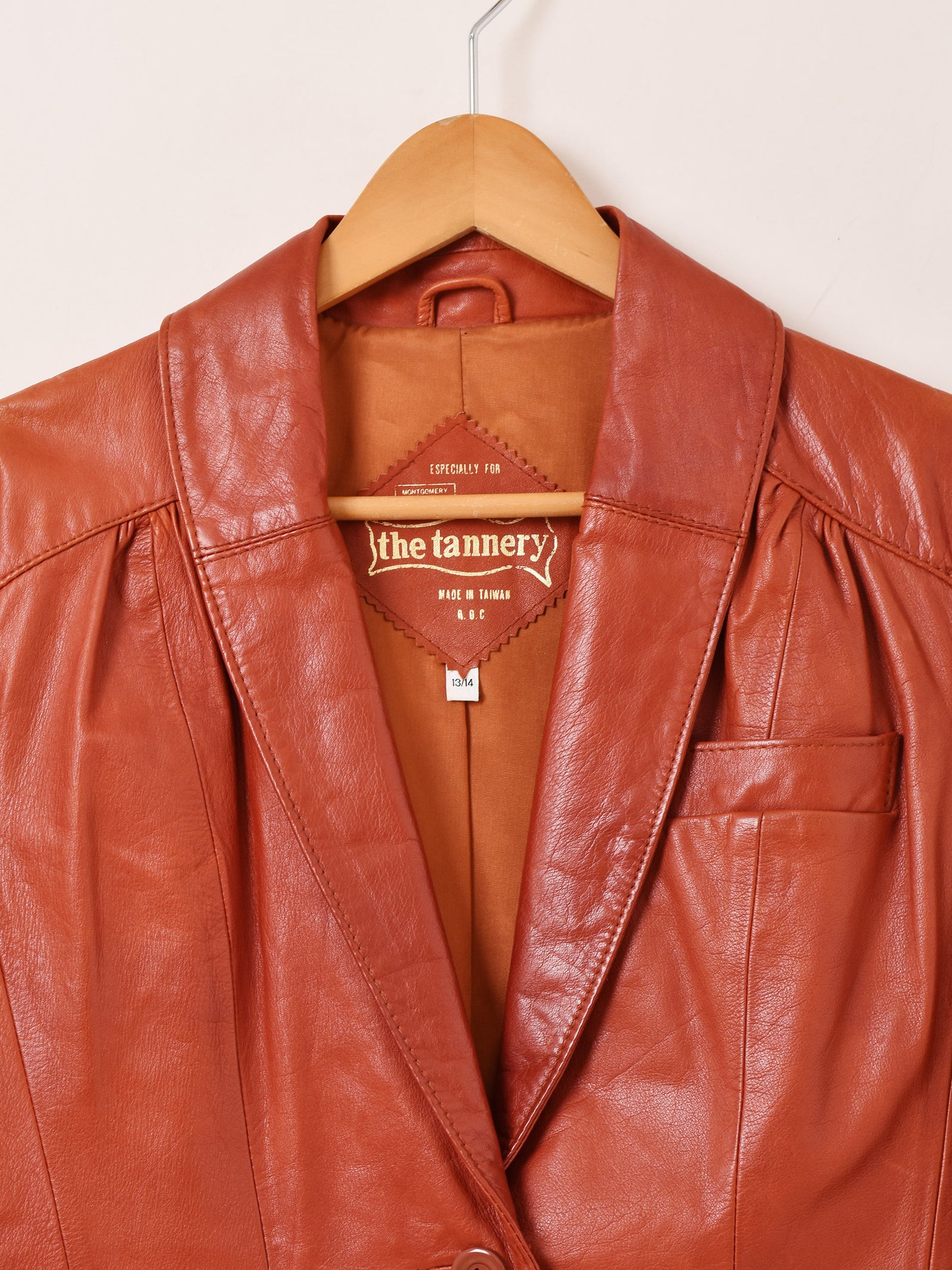 Montgomery Ward◇レザージャケット・ブルゾン/--/スウェード/BRW