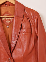 ”MONTGOMERY WARD” the tannery レザーテーラードジャケット
