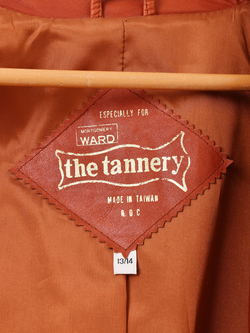 ”MONTGOMERY WARD” the tannery レザーテーラードジャケット