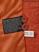 ”MONTGOMERY WARD” the tannery レザーテーラードジャケット