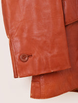 ”MONTGOMERY WARD” the tannery レザーテーラードジャケット