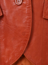 ”MONTGOMERY WARD” the tannery レザーテーラードジャケット