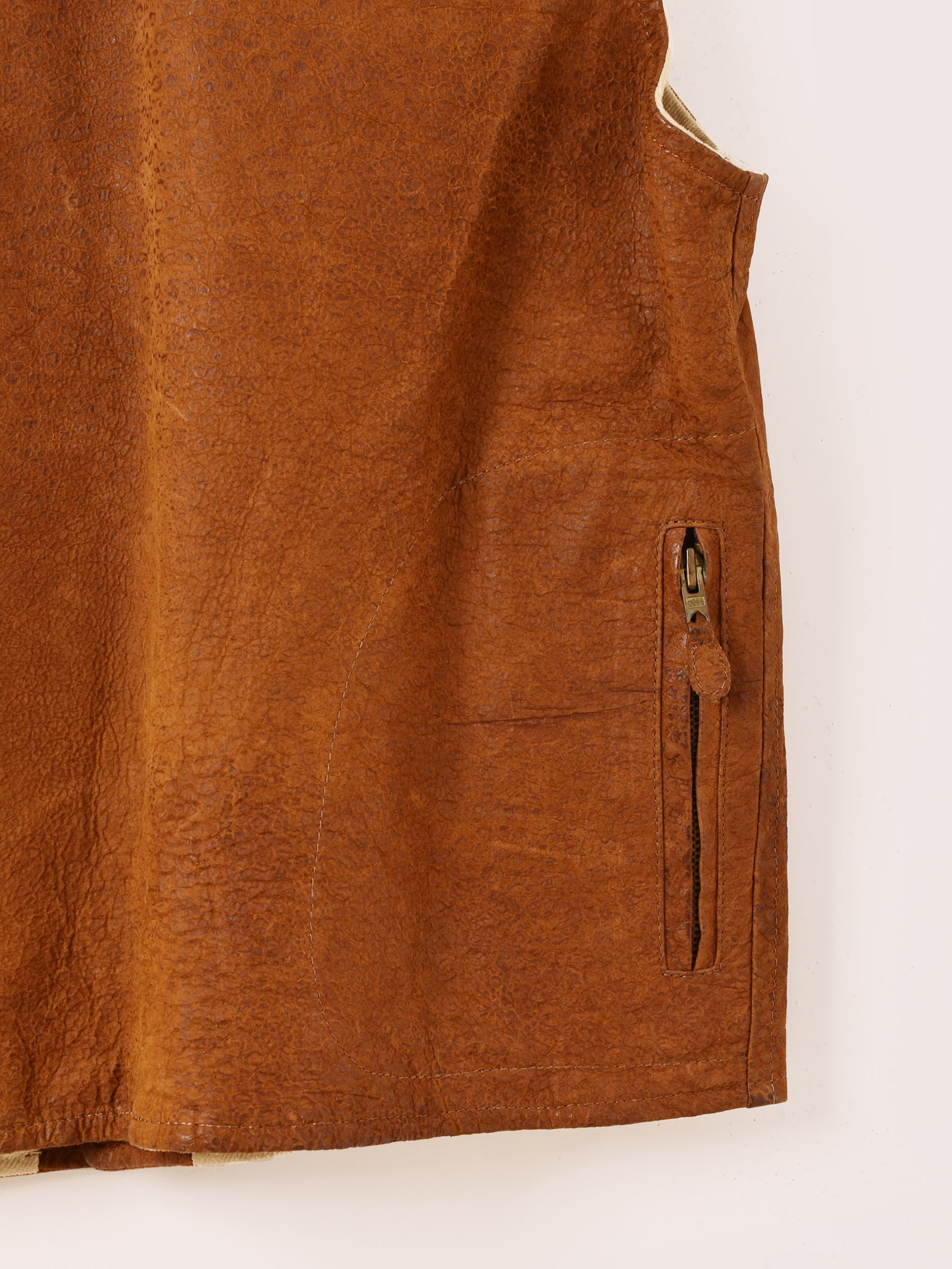 スウェード　ハンティングベスト　vintage ベスト　レザー i-apd31y21n06ybfcb.jpg