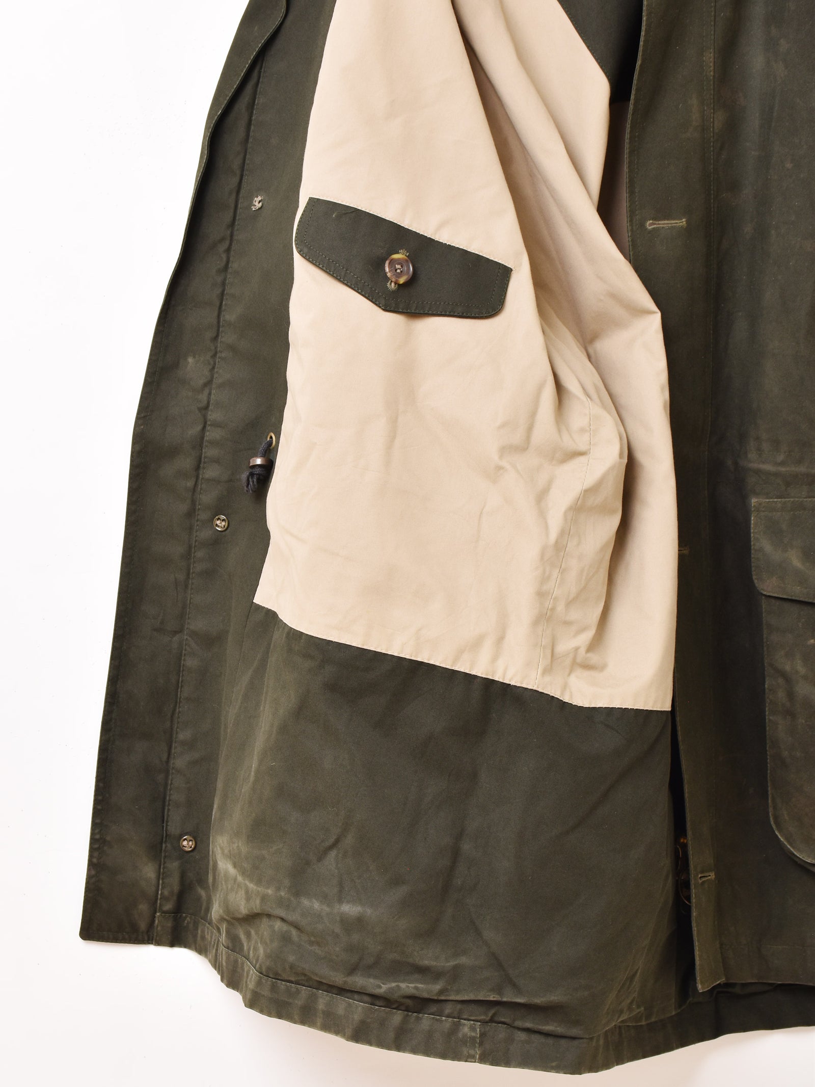 90's Barbour “THE ENDURANCE” Waxed Jacket – 古着屋Top of the