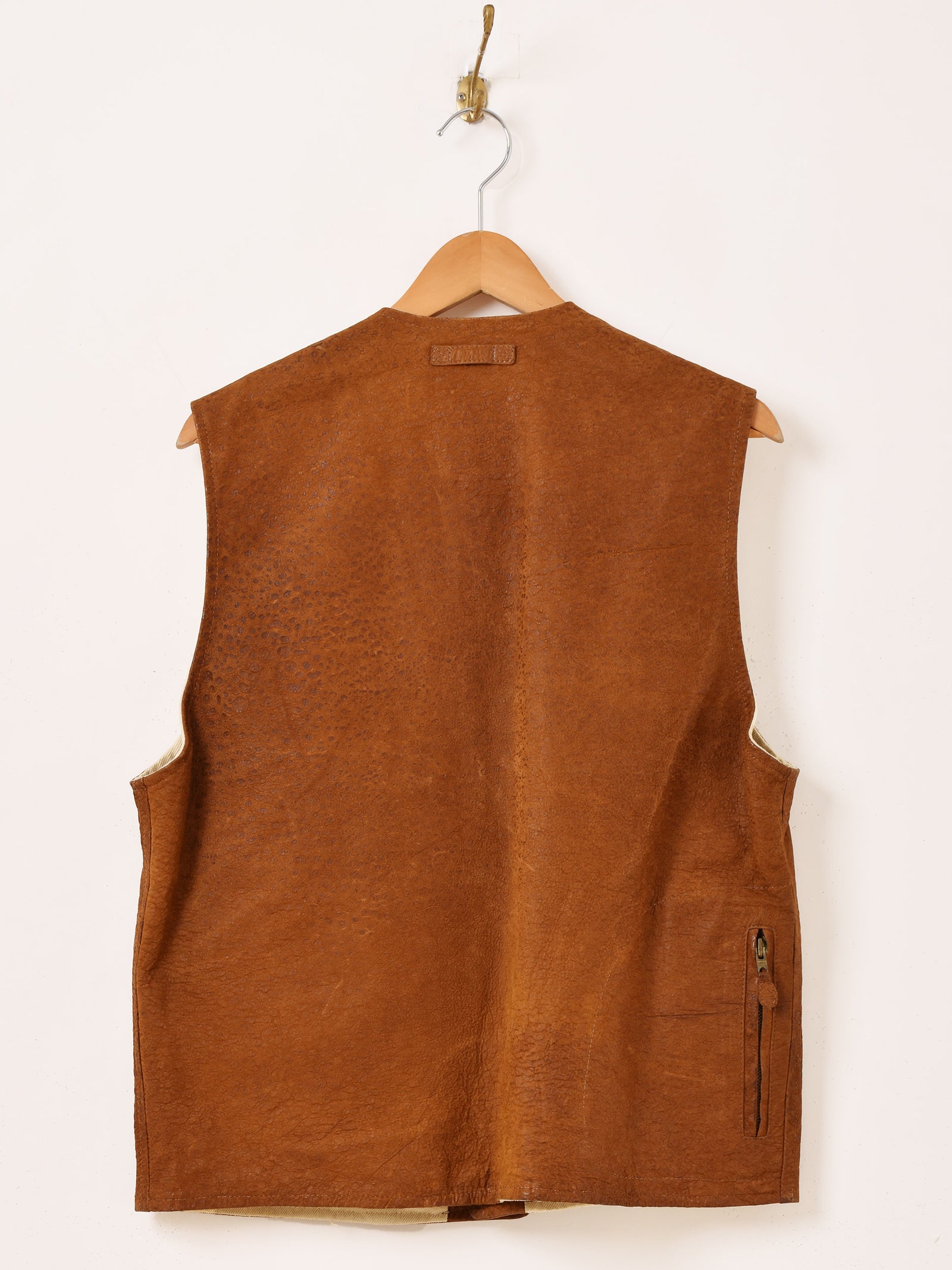 60〜70's レザーハンティングベスト – 古着屋Top of the Hillのネット