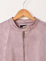 【3色展開】Meridian フェイクスエード ジャケット