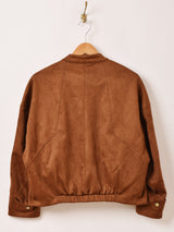 【3色展開】Meridian フェイクスエード ジャケット