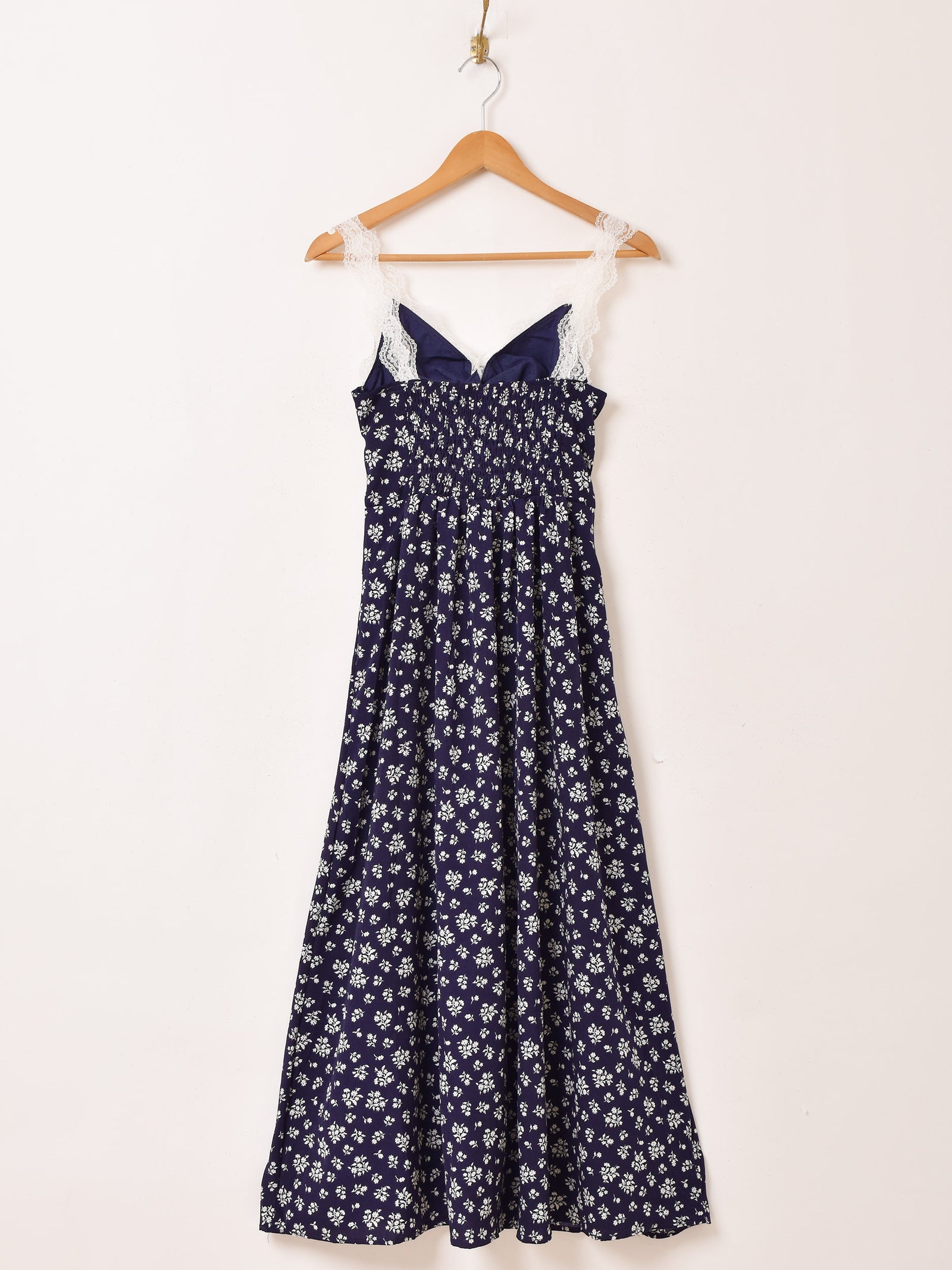 2色展開】Meridian 花柄 レース キャミソールワンピース – 古着屋Top