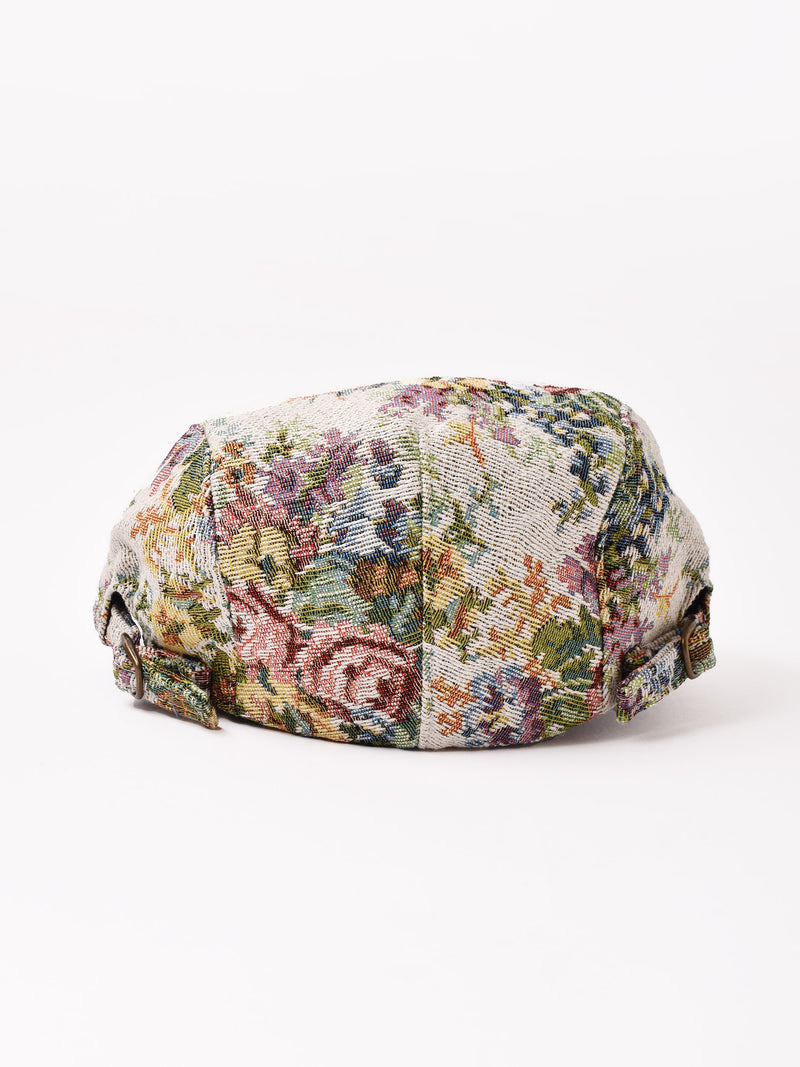 2色展開】花柄 ゴブラン織り ハンチング – 古着屋Top of the Hillの