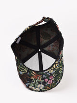 【2色展開】花柄 ゴブラン織り キャップ