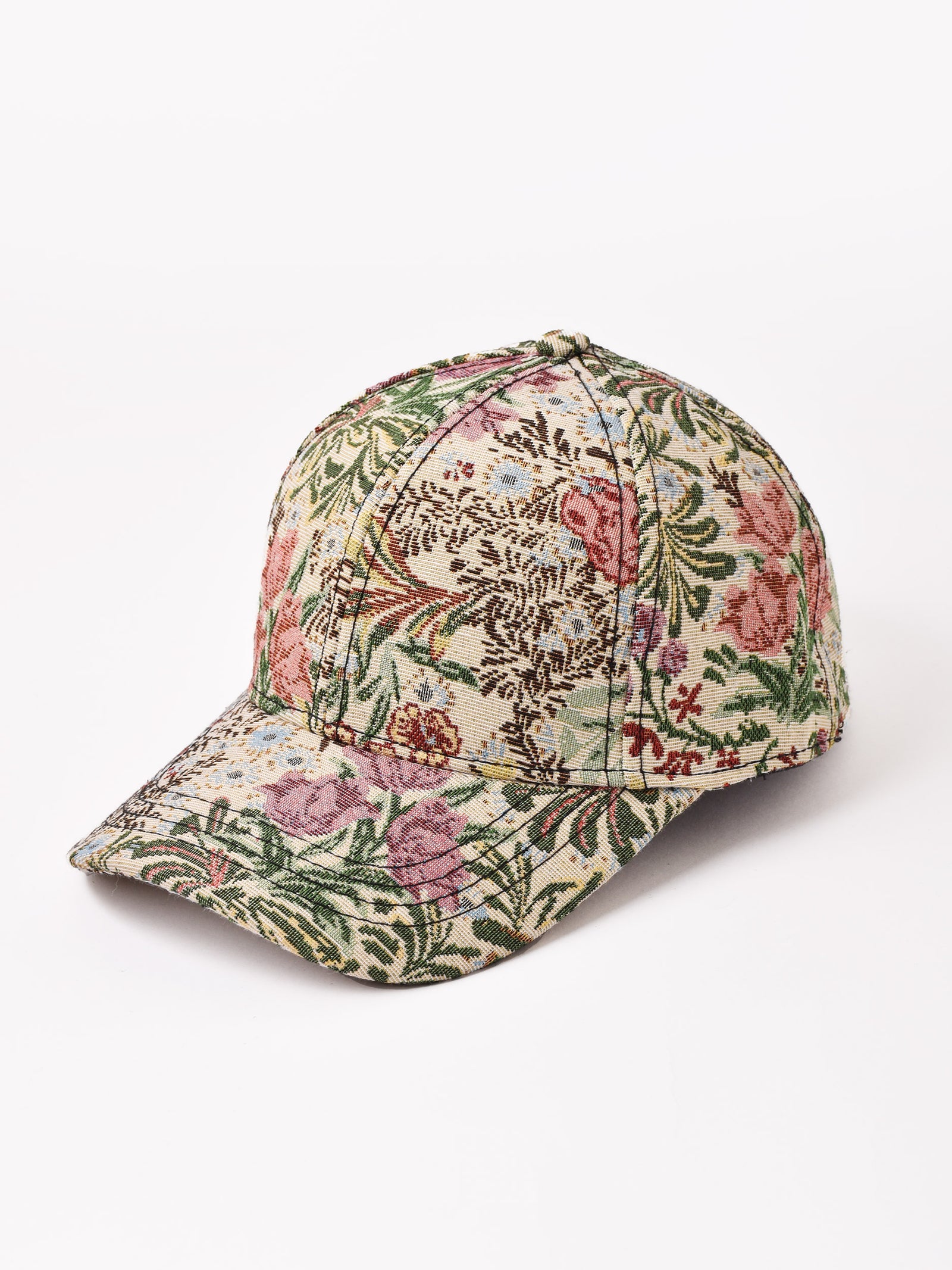 2色展開】花柄 ゴブラン織り キャップ – 古着屋Top of the Hillの