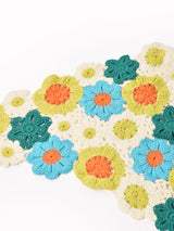 【2色展開】花柄 クロシェ バブーシュカ