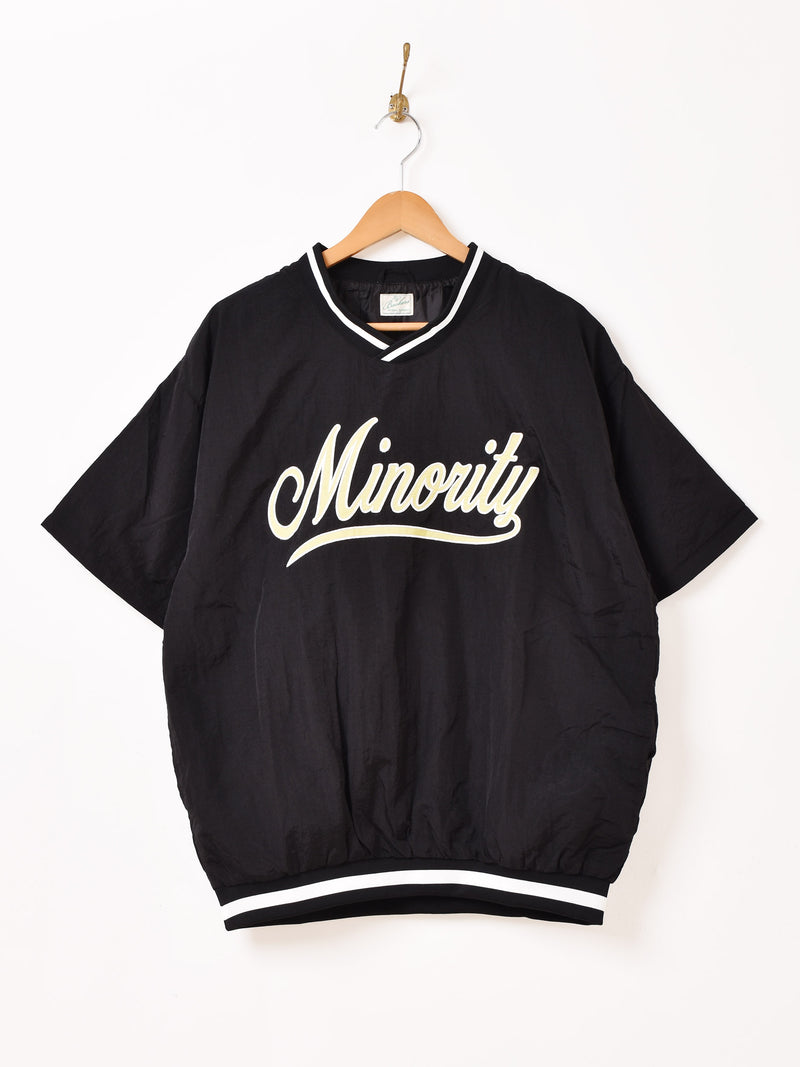 【4色展開】Backers 半袖 スポーツ プルオーバートップス「Minority」