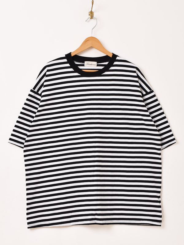 【4色展開】Trombones ボーダーTシャツ
