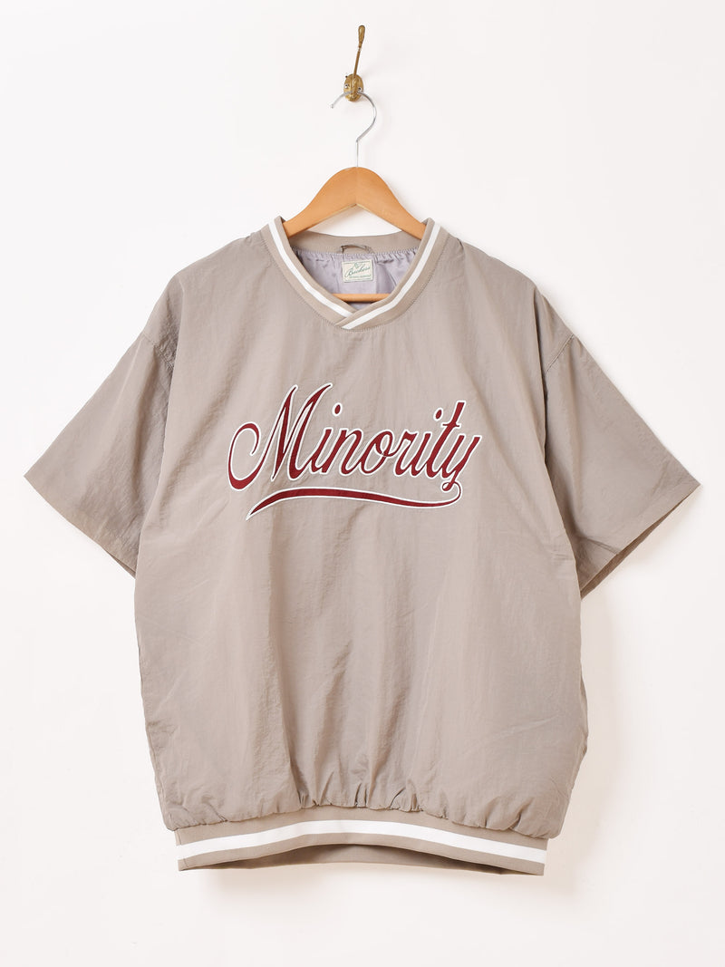【4色展開】Backers 半袖 スポーツ プルオーバートップス「Minority」