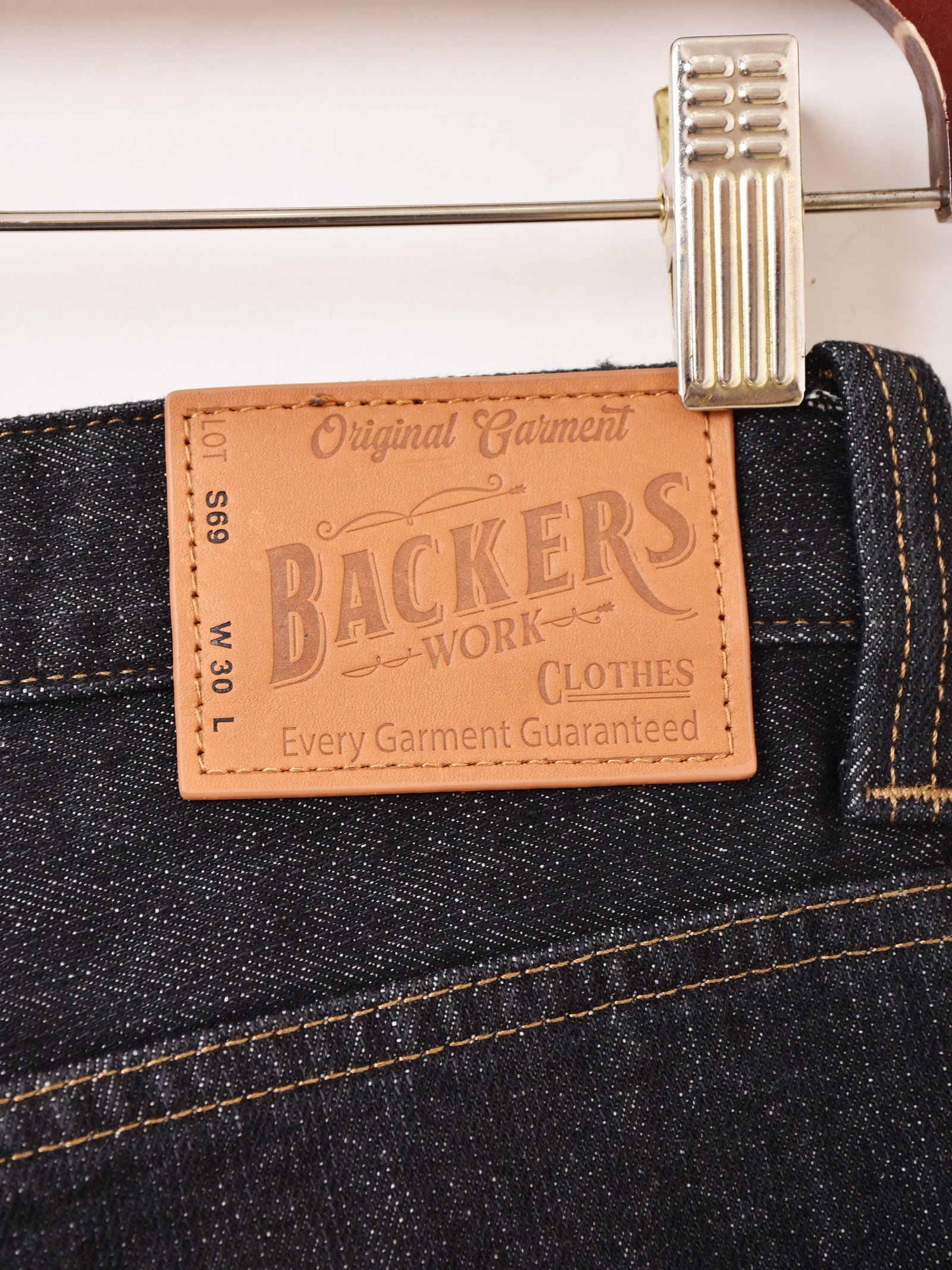 Backers ブラックデニムパンツ – 古着屋Top of the Hillのネット通販サイト