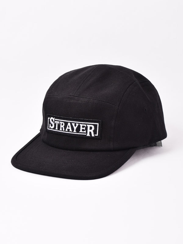 【2色展開】パッチ刺繍 ジェットキャップ「STRAYER」