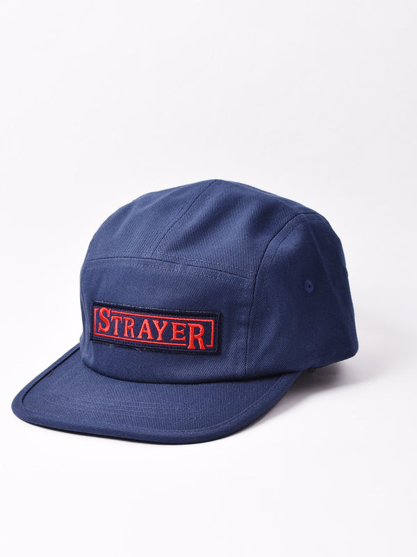 【2色展開】パッチ刺繍 ジェットキャップ「STRAYER」