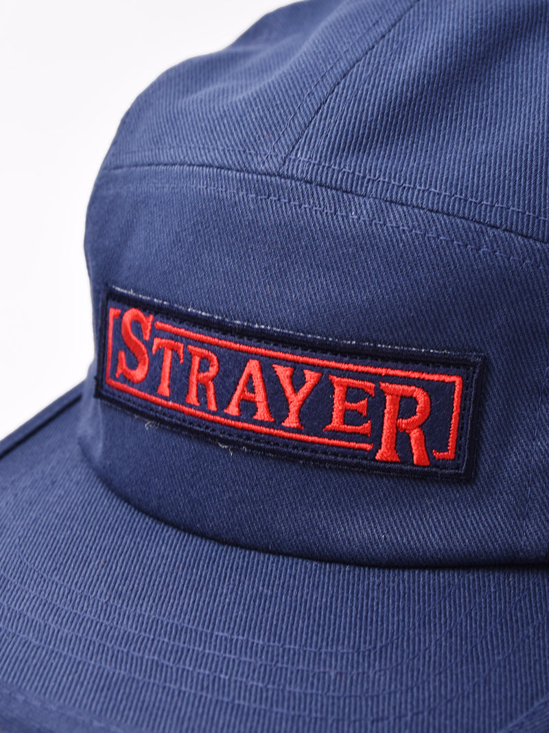 【2色展開】パッチ刺繍 ジェットキャップ「STRAYER」