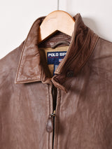 90's "POLO SPORT" Leather Swing Top