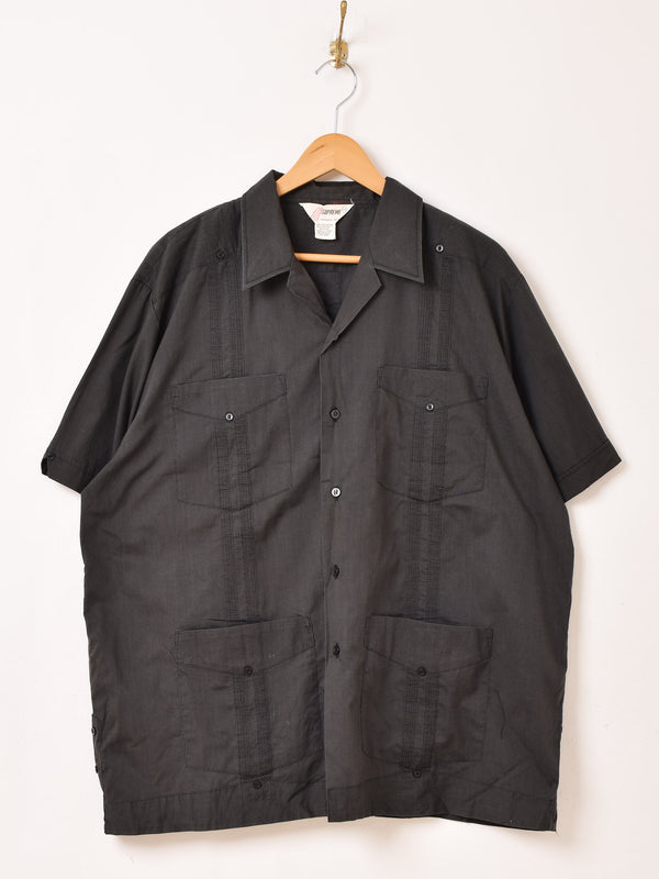 80's～90's "SUPREME" 半袖 キューバシャツ
