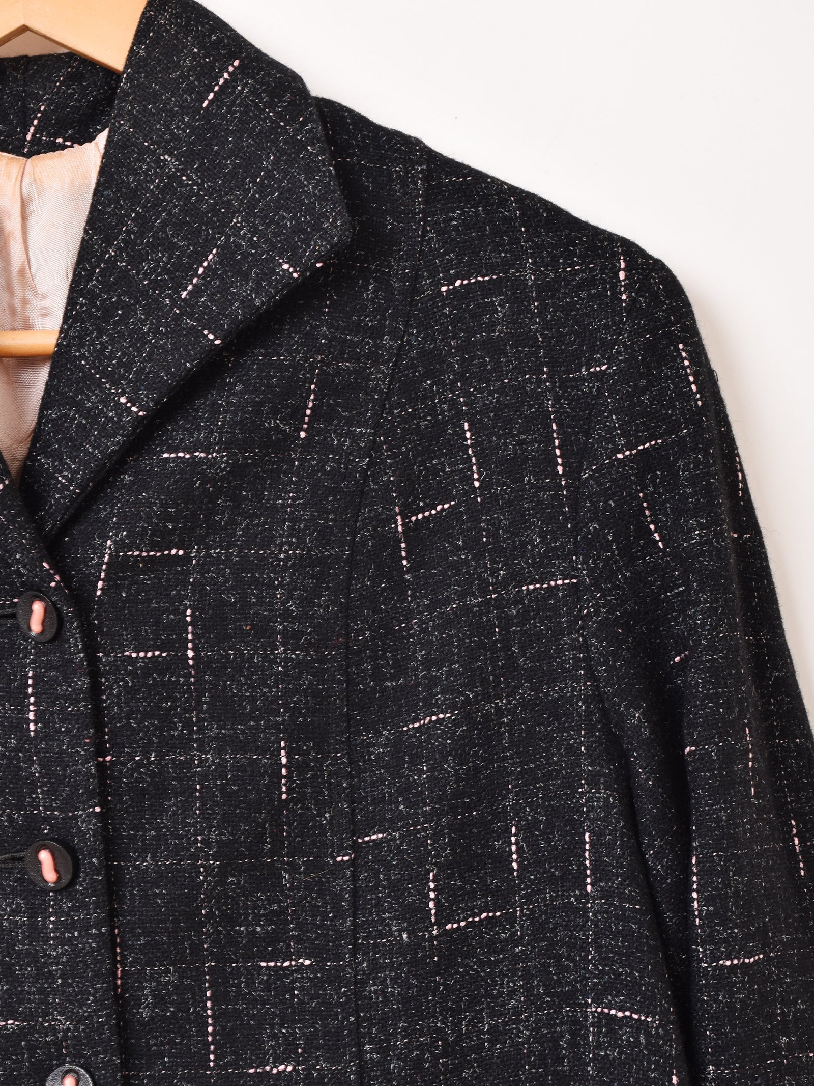 50’s テーラードジャケット 絣 50's かすり柄 ウールジャケット – 古着屋Top of the Hillのネット通販