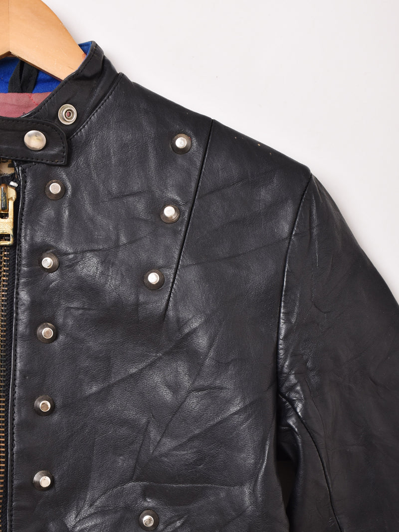 70's "Lewis Leathers" Studs Leather Jacket