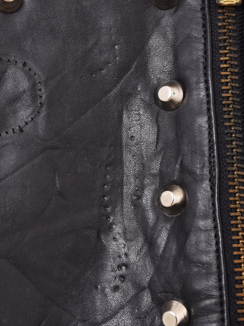 70's "Lewis Leathers" Studs Leather Jacket