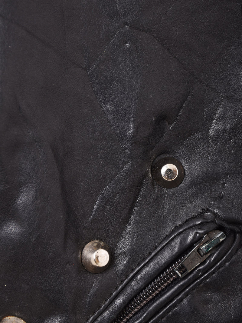 70's "Lewis Leathers" Studs Leather Jacket