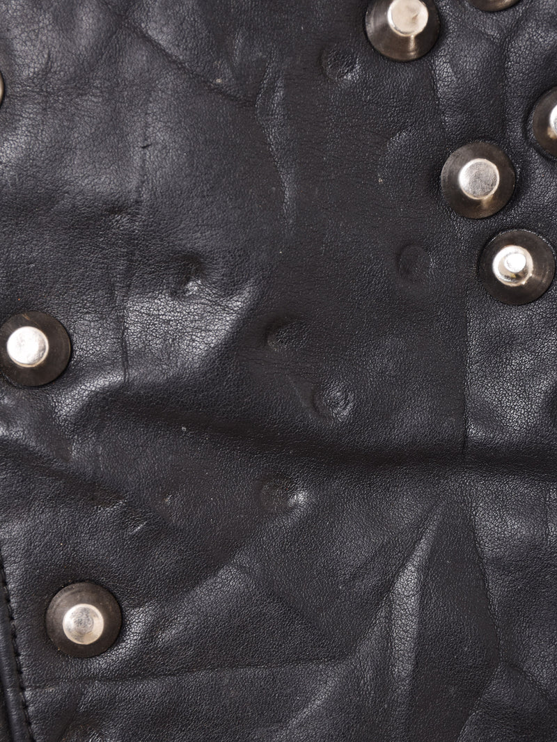 70's "Lewis Leathers" Studs Leather Jacket