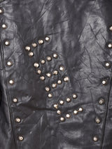 70's "Lewis Leathers" Studs Leather Jacket