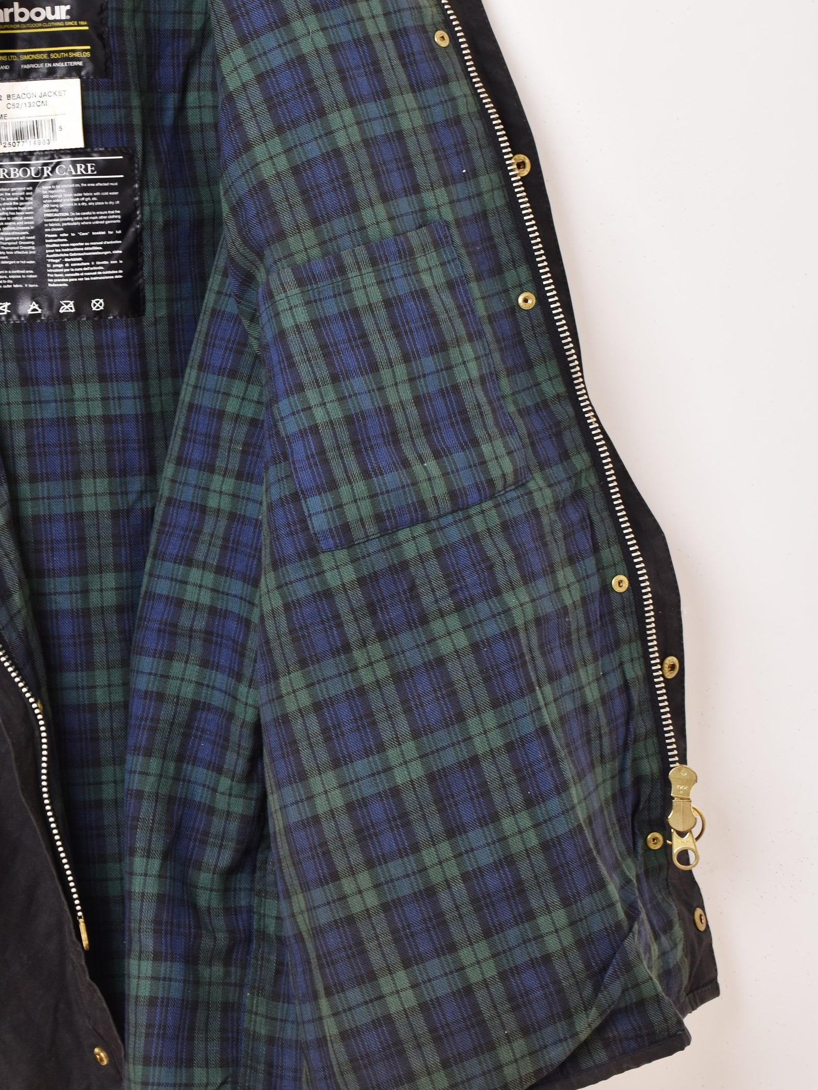 ジャケット・アウター 90s Barbour Beacon jacket c42 1998 90年代 90s バブアー ビーコンジャケット ブラック オイルド