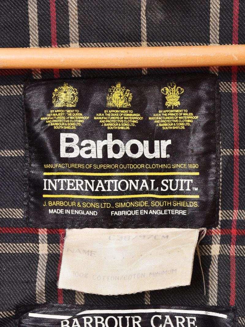 1991's Barbour "INTERNATIONAL SUIT" Waxed Jacket