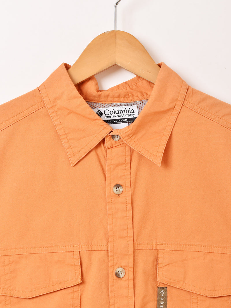 "Columbia" 半袖 フィッシングシャツ