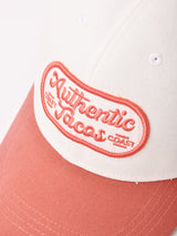 刺繍入り キャップ「Authentic Tacos」