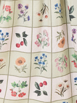 【2色展開】Meridian 花＆チェリー柄 キャミソールワンピース