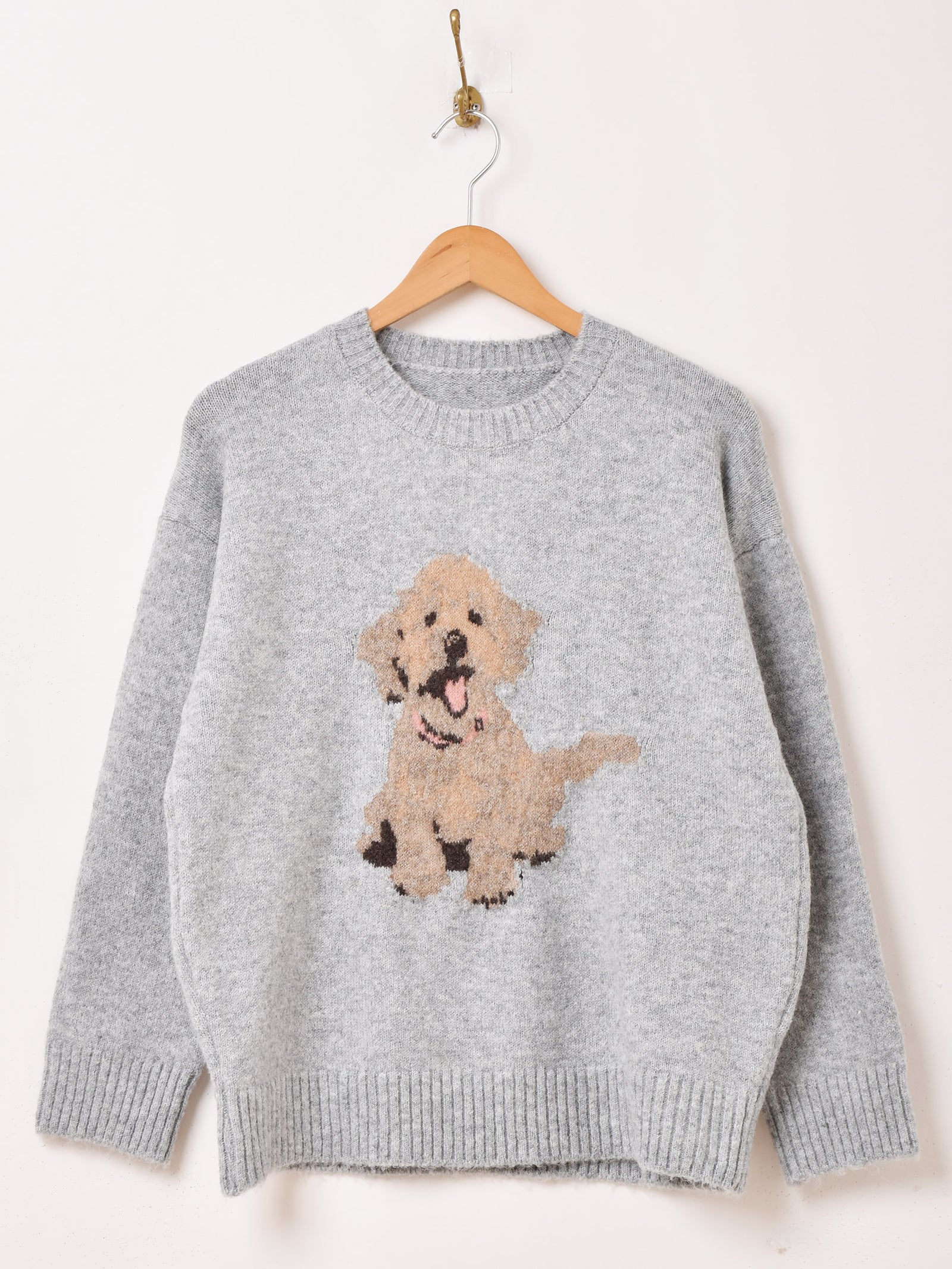 2色展開】Meridian ドッグ セーター – 古着屋Top of the Hillのネット