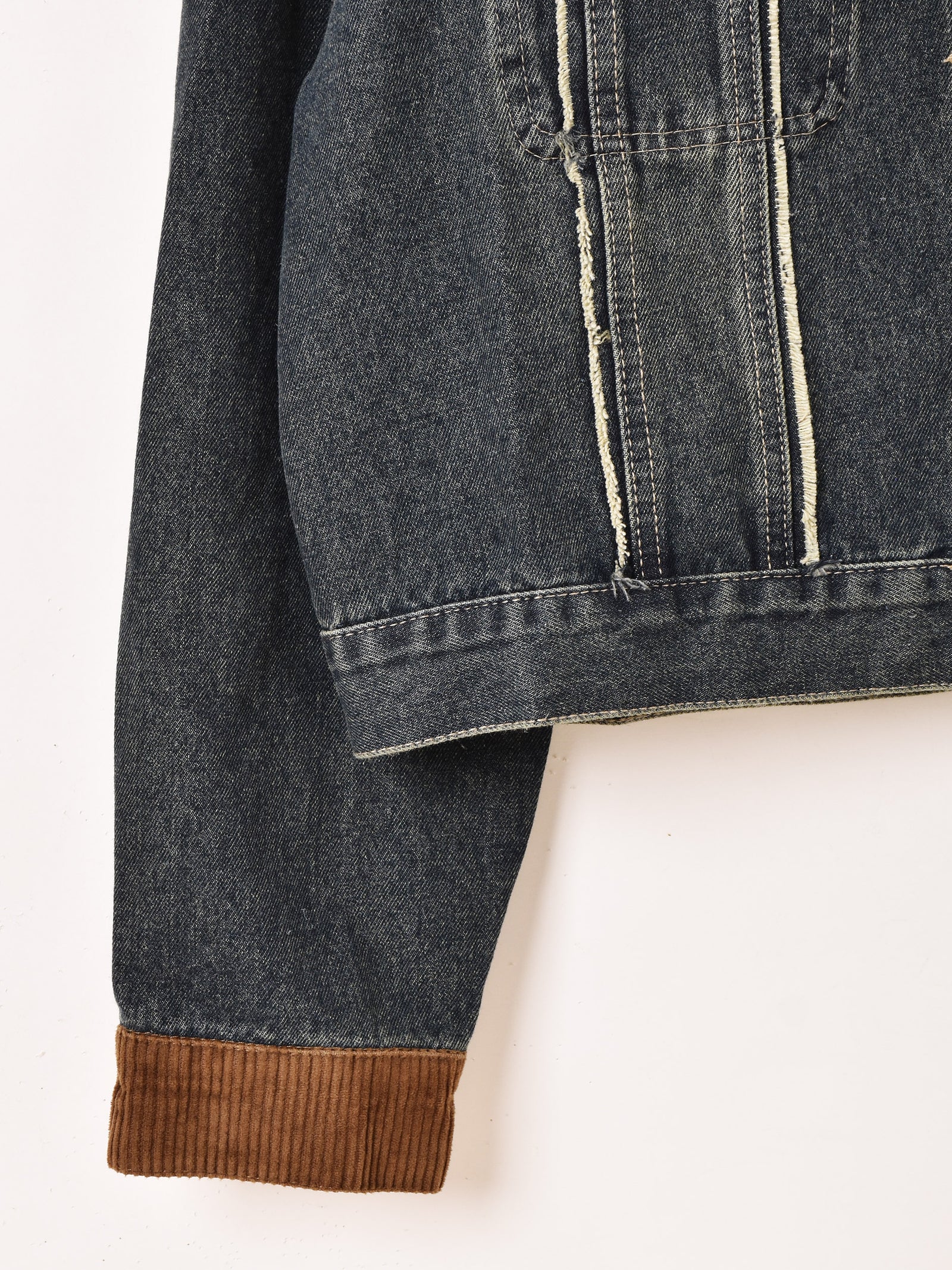 Elcamino コーデュロイカラー デニムジャケット – 古着屋Top of the