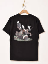 Meridian アニマル プリントTシャツ