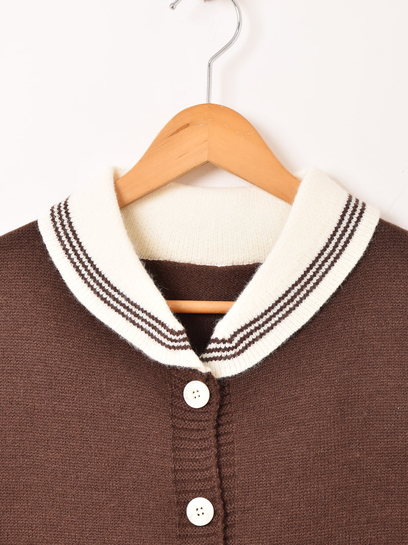 【2色展開】Meridian セーラーカラー ニットベスト
