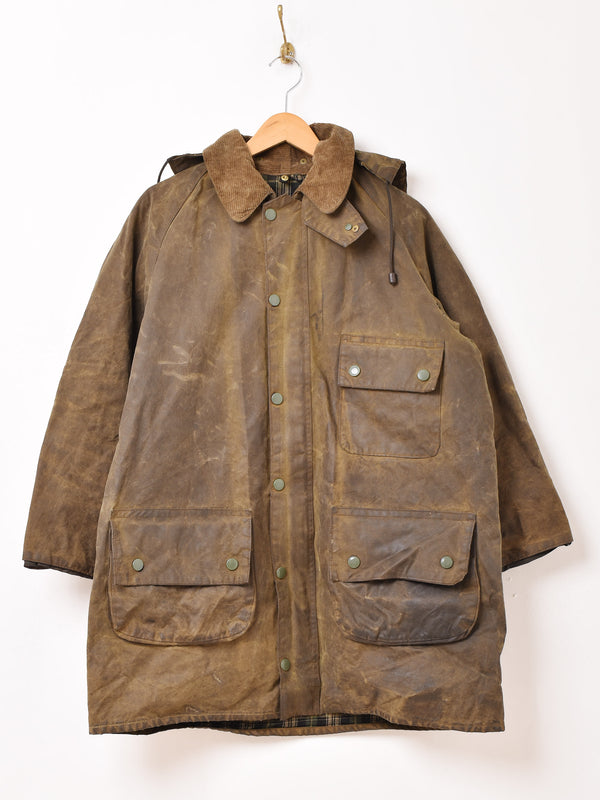 70's～80's Barbour 1Warrant ”Solway Zipper” Waxed Jacket