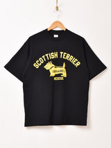 【2色展開】 プリントTシャツ 7.1oz 「SCOTTISH TERRIER」