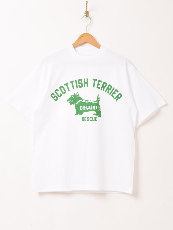 【2色展開】 プリントTシャツ 7.1oz 「SCOTTISH TERRIER」