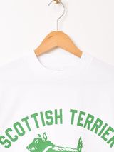 【2色展開】 プリントTシャツ 7.1oz 「SCOTTISH TERRIER」